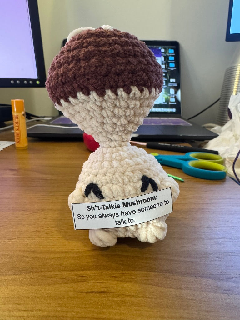 Sh*t-Talkie Mushroom Plushie