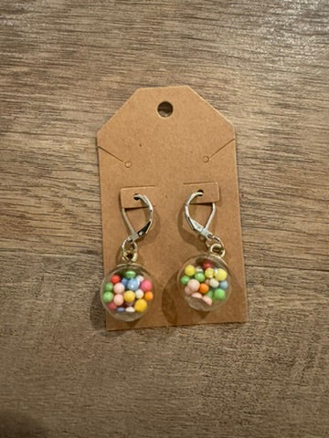 Stitch marker earrings
