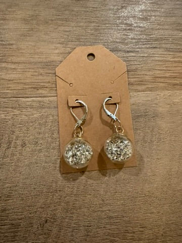 Stitch marker earrings