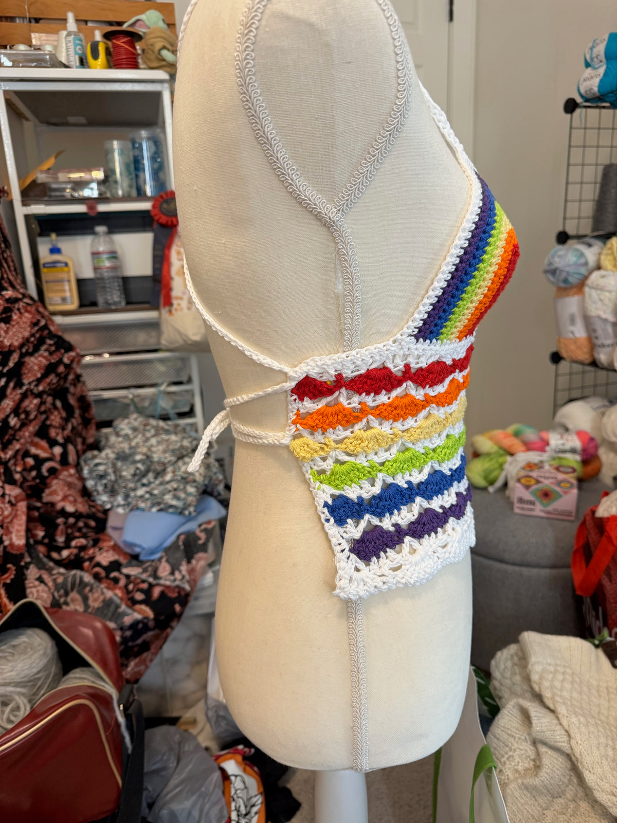 Rainbow Crop Top